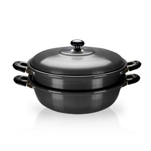 유진 토스코 경질 2단 찜솥 3siz 채반 냄비 세트 찜통 급식 식당 업소용