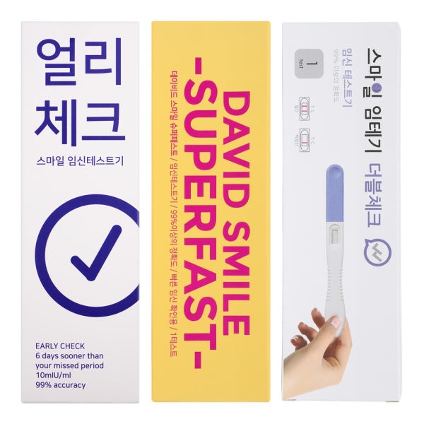 스마일랩 스마일 임테기 민감도별 임신테스트기 3종세트