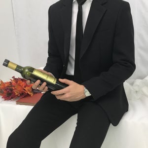 남자 캐주얼 스판 가을 겨울 수트 정장 세트 빅 사이즈