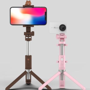 라인 프렌즈 삼각대 셀카봉 KCL-BTS001
