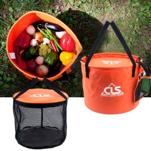 캠핑 설거지가방 30L 접이식 식기건조망포함 4in1 설거지통