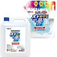 종이나라 착풀 2500mL 2.5L 대용량 착붙는 풀 슬라임 물풀