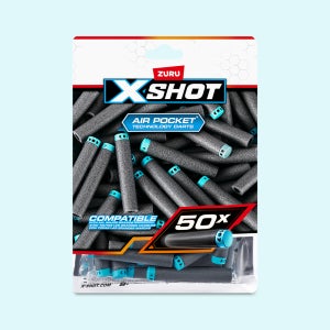 엑스샷 다트건 엑셀 리필 50팩 총알 다트 반자동
