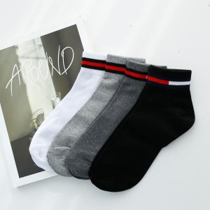 데일리온 남자 발목 여름 패션 스니커즈 무지 양말 스포츠 단목