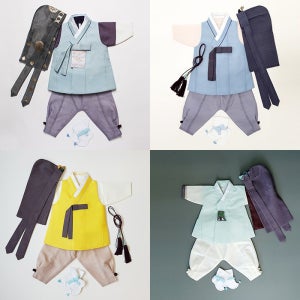 [대여]남아 백일 한복대여