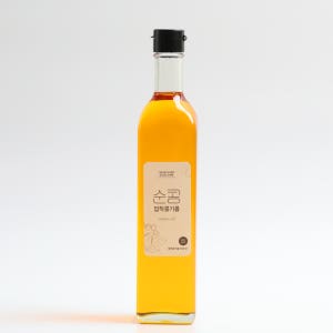 Non-GMO 순콩 압착 콩기름 / 대두유 식용유 500ml, 1개
