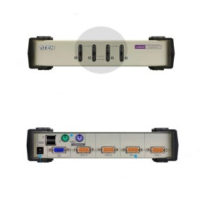 ATEN KVM스위치 4포트 RGB USB PS2 PC 본체 공유 선택기 IT-CS84U