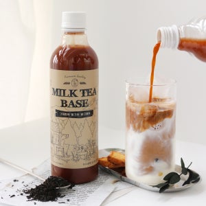 마녀의부엌 얼그레이 대용량 밀크티 베이스 500mL 홈카페 하이볼 시럽 원액