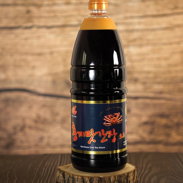 프리미엄 홍게간장 1.8L 홍게맛간장 휴게소 판매제품