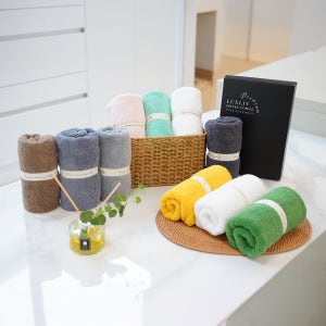 럭스리브 호텔수건 40수 코마사 200g 10장