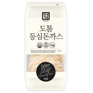한성 도톰 등심돈까스 1kg 두툼 통돈까스