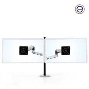 Ergotron 45-549-026 LX Dual Stacking Arm Tall Pole 듀얼모니터암