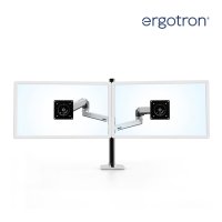 Ergotron / 45-549-026 / LX Dual Stacking Arm Tall Pole (Multi-Monitor Mount) / 듀얼모니터거치대