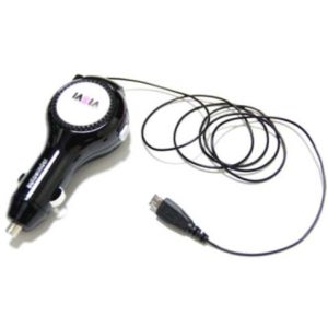 고출력 릴타입 차량용 충전기 5핀+C타입젠더+USB