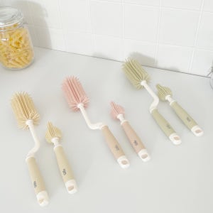 티지엠 사각모 실리콘 젖병솔 세트 [다용도 위생 브러쉬 / 텀블러 세척]