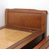 [골든잼]원목 천연 생황토 슈퍼싱글 침대(모리아)