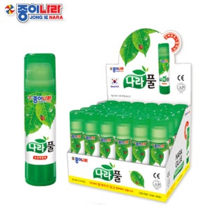 종이나라 나라풀 8g X 30개입 -1갑 / 고체풀 접착제 딱풀
