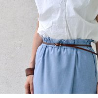 6color Leather narrow belt 여자 가죽 슬림벨트 원피스벨트