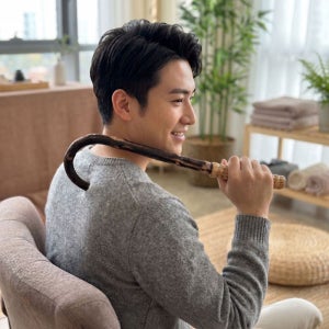 라송송마켓 갈고리안마기 지압봉 마사지봉 마사지스틱 어깨 등 발바닥