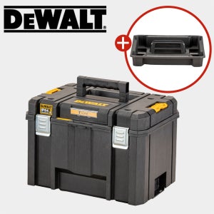 디월트 케이스 다용도 티스텍 공구함 대형 공구통 IP54 방진방수 키트통 DWST83346