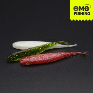 오마이갓피싱 리커버리 7.6cm(3인치) 소프트베이트 저크베이트 웜 배스 웜 국내생산