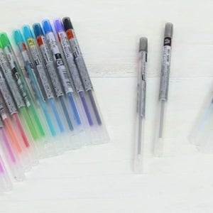 유니볼 스타일핏리필 중성펜심 유성볼펜심SXR-89-05