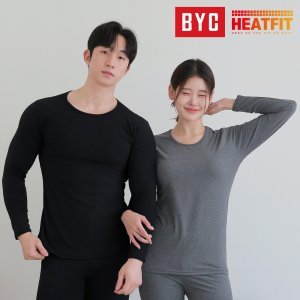 BYC 남자 내복 기모 남성 발열 내의 성인 내복 겨울 보온 히트택 상의 하의 세트 타이즈