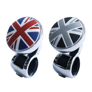 카닉스 유니언잭 파워핸들 핸들손잡이 봉 핸들링 운전대 보조 튜닝 차량실내