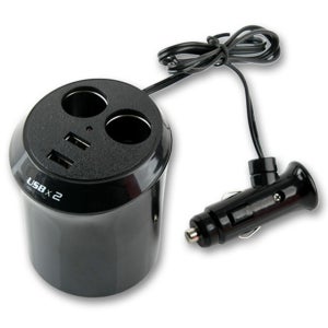 2구 차량용 충전기 시가잭 시거잭 멀티 시거 소켓 급속 고속 USB 2포트