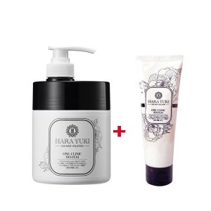 하라유키 원크리닉 시스템 500ml+100ml /미용실 홈 클리닉 트리트먼트 셀프 헤어팩