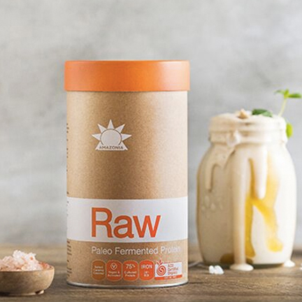 아마조니아 RAW 프로틴 팔레오 퍼멘티드 바닐라 앤 <b>루쿠마</b> 1kg