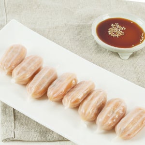 매콤 쫀득 쫄깃 간식 감자피 김치 만두 손만두