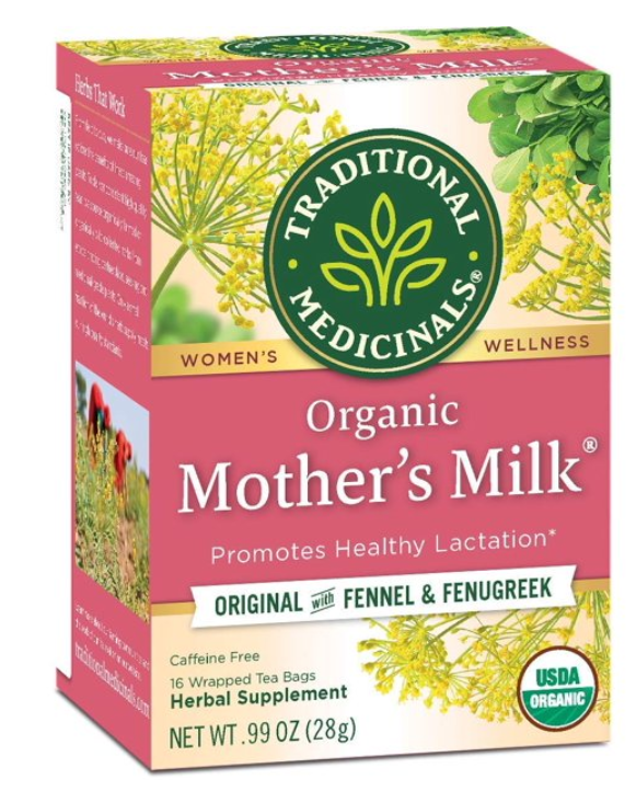 Traditional Medicinals Organic Mother’s Milk Tea Bags 트래디셔널 메디시널 마더스 밀크 티 32개입 1.98oz(56g) 2팩