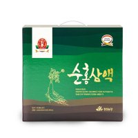 정성농장 순한 홍삼액 60포 1상자 (90mlx60개입), 단맛과 첨가물 없는 100% 순수홍삼