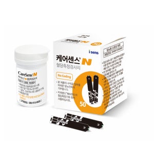 케어센스N 혈당시험지 100매/혈당 검사지 스트립