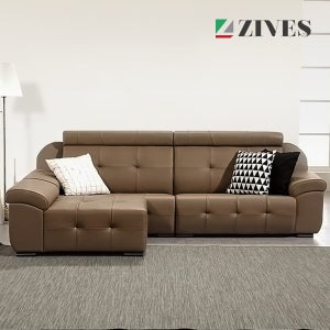 [지베스] 휴이 이태리산 라텍스 4인용 소파+대형스툴