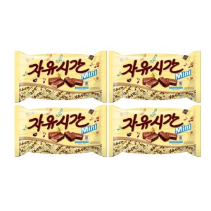 해태 mini 자유시간 480g 초콜릿 가나 킨더 로쉐 간식 과자