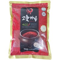 해오름 중국산 굵은 고추가루 1kg 청결 고추가루 HACCP 지정업체