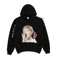 [아크메드라비] ADLV BABY FACE HOODIE BLACK YAWN