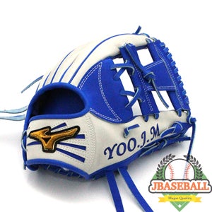 미즈노 프로 글러브 하가 BSS 개인오더 내야글러브 파랑흰색 (품절, 오더참조용)