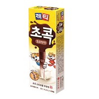 제티빨대 초콕 초코 10T 초콜릿맛