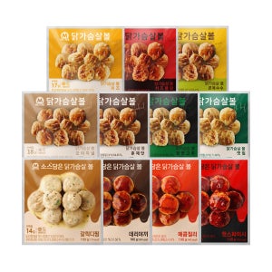 미트리 닭가슴살 볼 오리지널 100g 외 10종