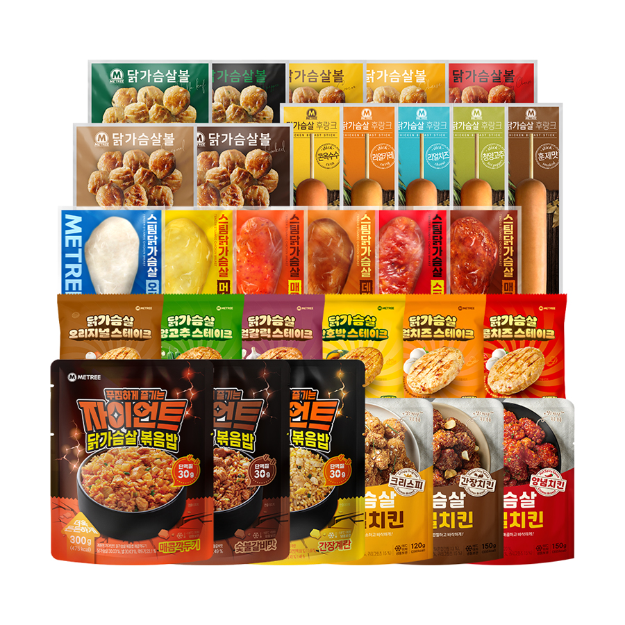 미트리 닭가슴살 106종 골라담기