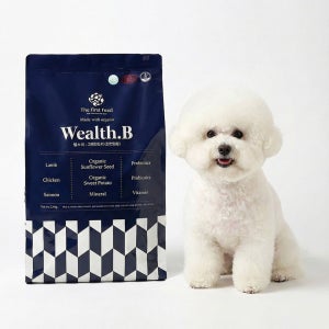 웰스비 그레인프리 2.4kg 가수분해 저알러지 오가닉 전연령 사료