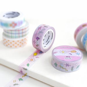 모모마테 다이어리꾸미기 다꾸 마스킹테이프 별의 꿈