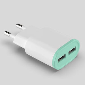 몬스터 듀얼 USB 아답터 충전기 2.1a