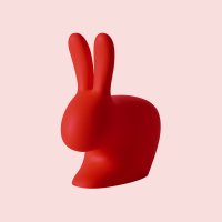 [Qeeboo] rabbit chair (토끼의자) baby - red