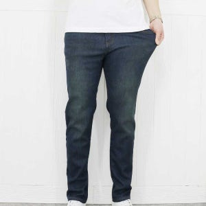 남성 빅사이즈 겨울 기모 본딩 청바지 3컬러