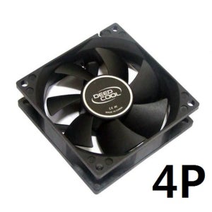 80MM 4P 컴퓨터 쿨링 시스템팬
