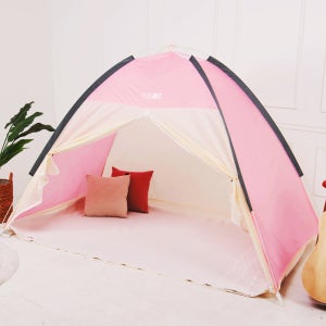 난방텐트 원터치 침대텐트 실내 방한 보온 겨울 웃풍 외풍 차단 3-4인용 6호
